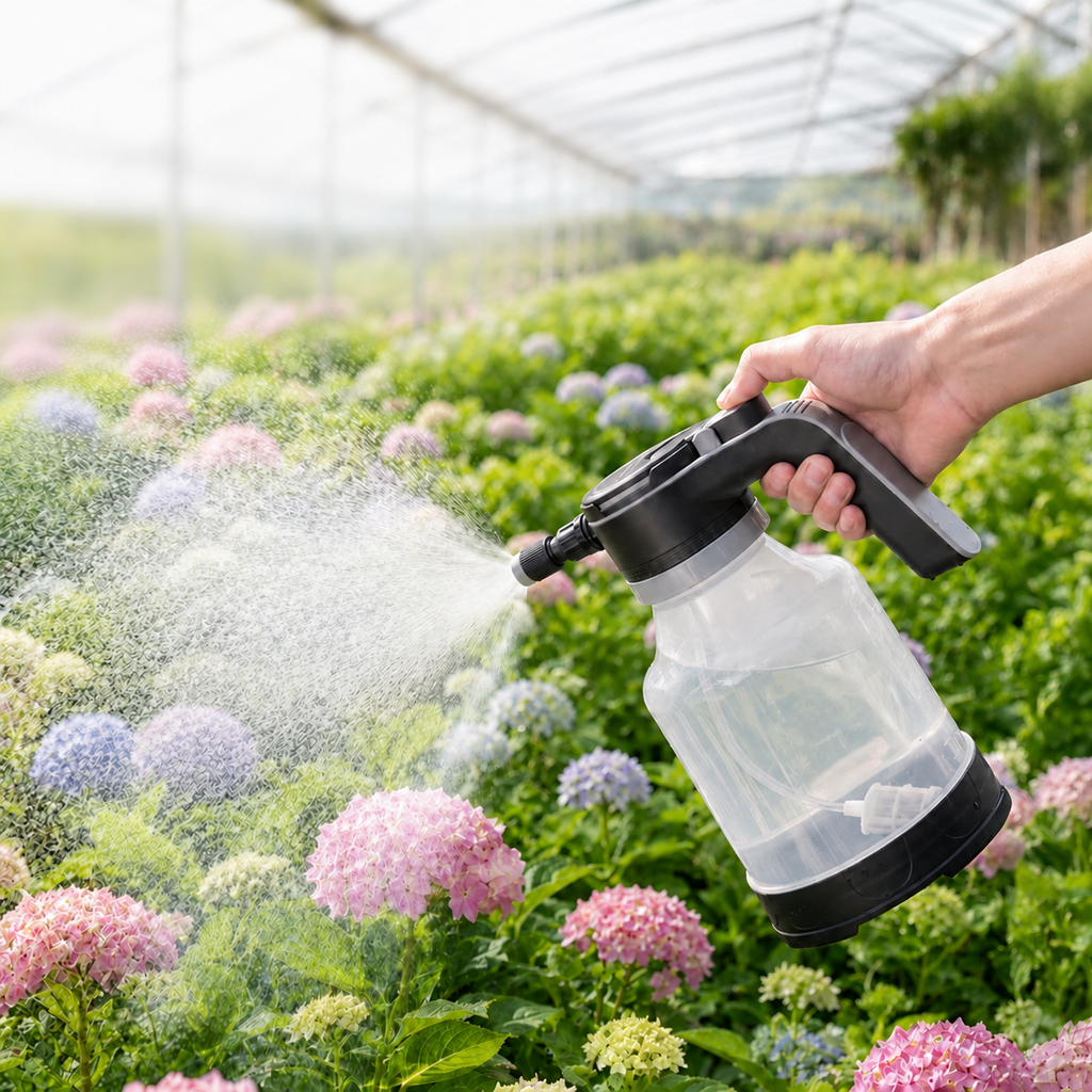 Long-Lasting 3L Electric Pressure Sprayer – Rechargeable Garden Sprayer for Lawn, Agriculture & Home Plant Watering