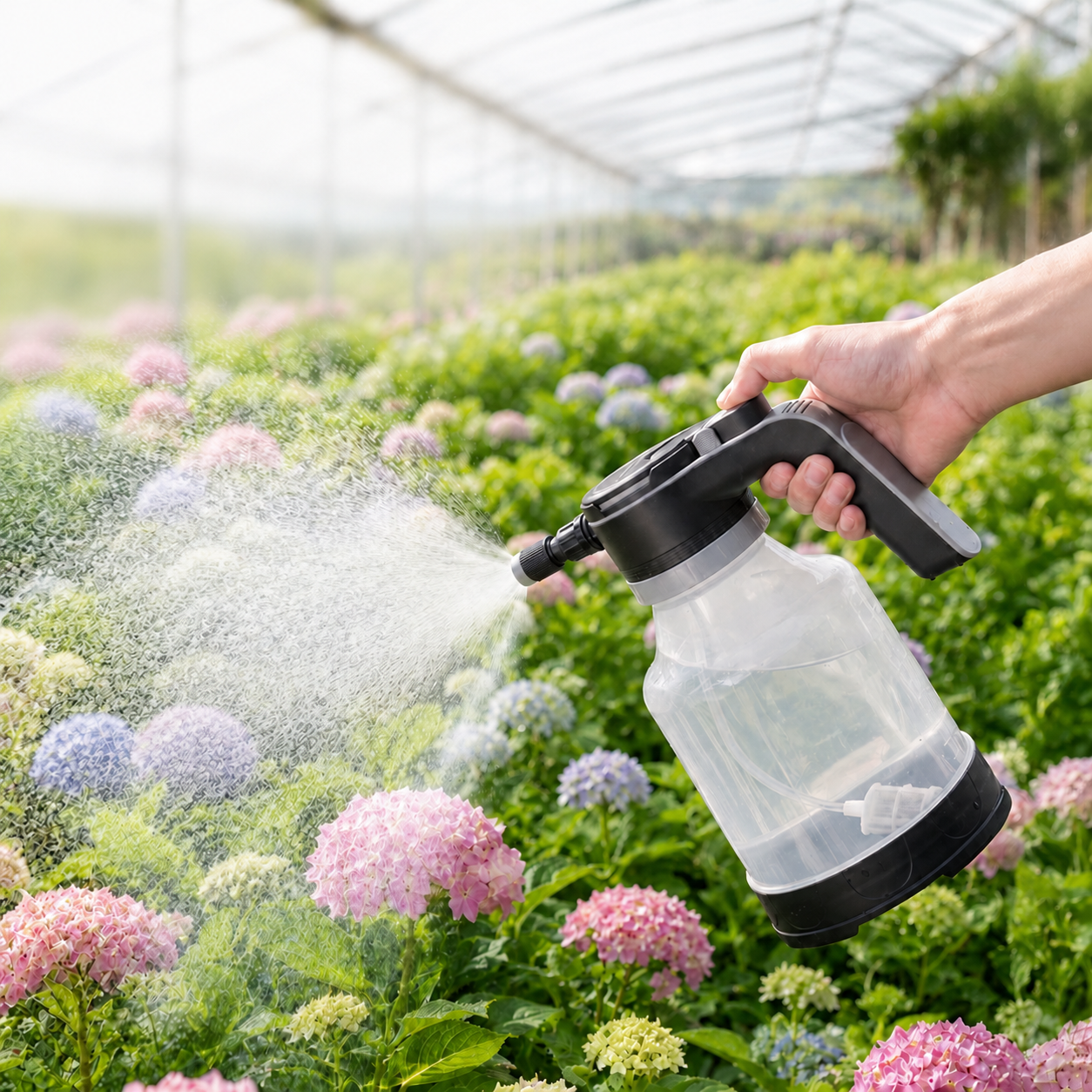 Long-Lasting 3L Electric Pressure Sprayer – Rechargeable Garden Sprayer for Lawn, Agriculture & Home Plant Watering