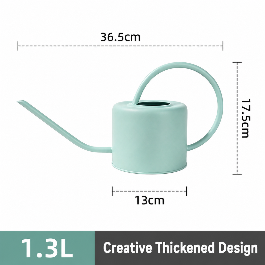 Long Spout Watering Can for Garden – Household Plant Watering Can with Precision Pour Spout for Balcony, Patio & Indoor Plants