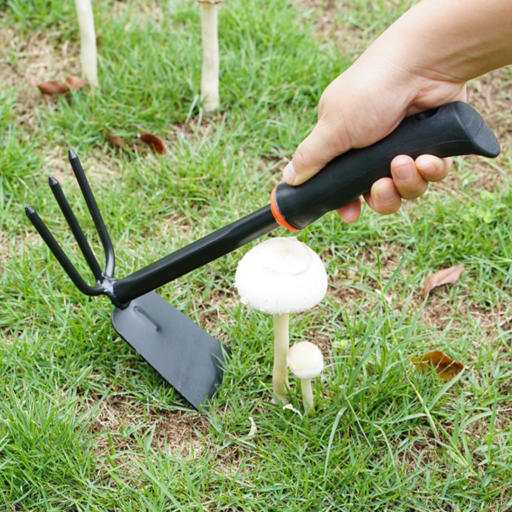 Garden Hand Tool Set — Trowel, Rake & Hoe